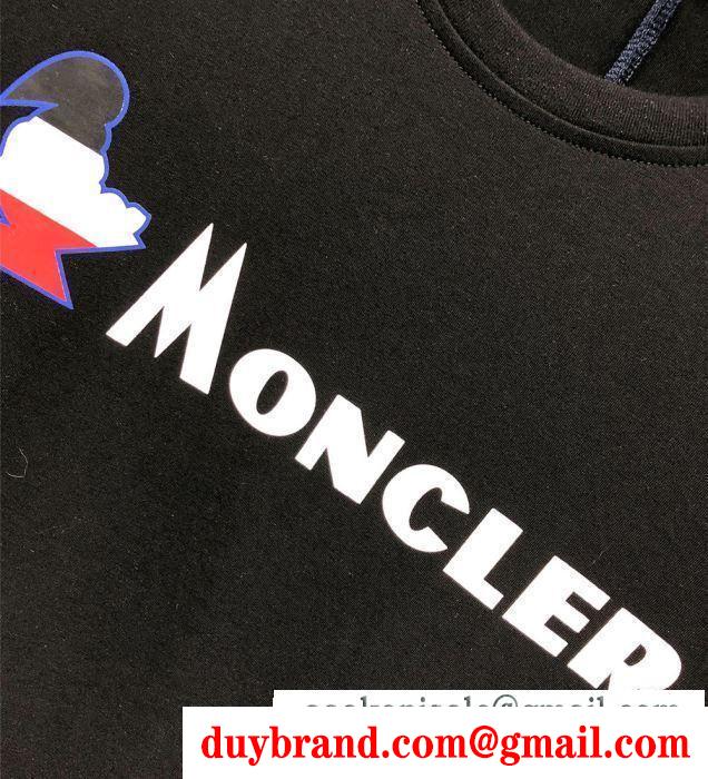 2019トレンド感満載なアイテム トレンドを追求した新作 モンクレール moncler tシャツ/ティーシャツ 2色可選