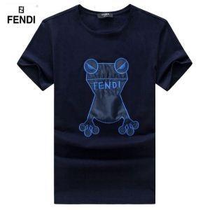 Siêu tuyệt vời mới xuất hiện t -Shirt mùa hè Fendi fendi siêu thoải mái thoải mái
