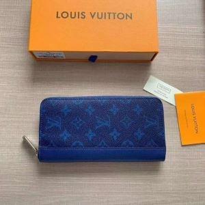 Louis Vuitton Louis Vuitton Monogram Macassar Monogram Makaser nam Zip Long Wallet 2 Màu sắc có thể lựa chọn Giá thấp nhất