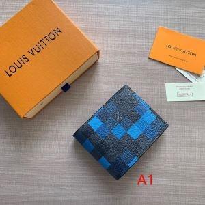 Louis Vuitton Louis Vuitton nam BI -Fold Wallet Damier Graphite Dami Graphit Pixel Thời trang Giá rẻ