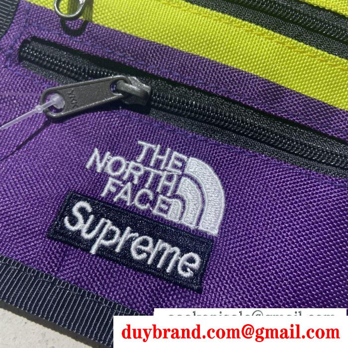 ファッション感度の高い2019トレンドショルダーバッグ 3色可選 supreme tnf expedition travel wallet