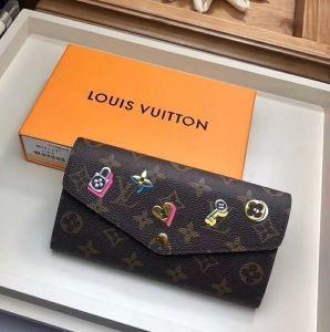 Louis Vuitton Louis Vuitton Ladies Long Welcome to Toàn Màu sắc Elegant Spring / Mùa hè Nút STAP MỚI thời trang M64117