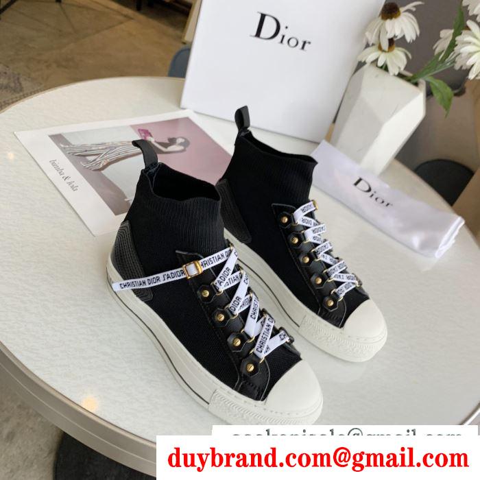 Dior ディオール レディース シューズ 絶対にお手に入れるアイテム コピー walk'n'dior ブラック ホワイト 激安 kck231tlc_s900