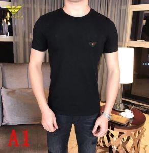 2019 Mùa xuân / Mùa hè Armani Armani Sleeve T -shirt _ Armani Armani _ Thương hiệu giá rẻ 