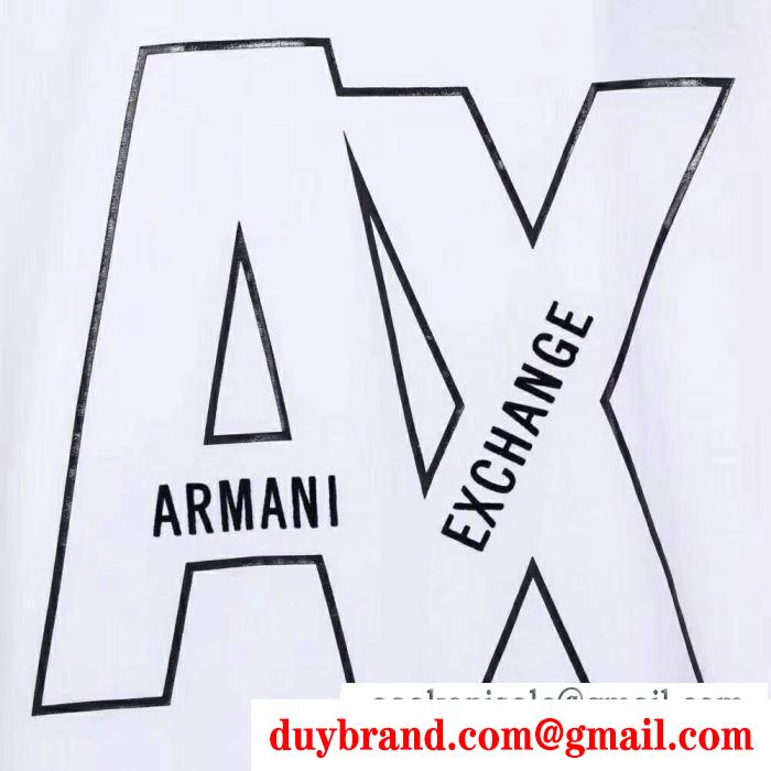 アルマーニ ARMANI  半袖Tシャツ クラシックな雰囲気のトップス  2019SS最安値春夏ファション