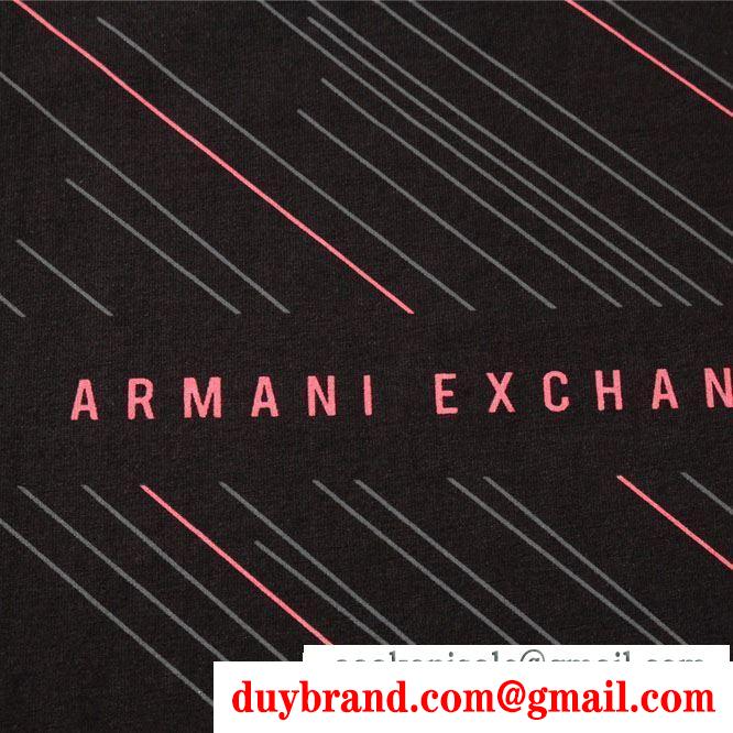 2019春夏オシャレに注目 アルマーニ ARMANI  これからの季節、大活躍  半袖Tシャツ