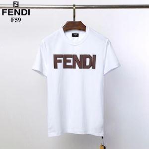 Xu hướng mùa xuân / mùa hè mới nhất Fendi Fendi Funnectomy là hoàn hảo 2019 SS Trend New Short Sleeve T -shirt_fendi Fendi_ Thương hiệu giá rẻ (lớn nhất )