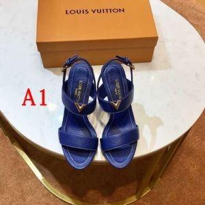 dép cao gót Louis Vuitton mùa hè 2019 Spots nổi tiếng 4 nàu lựa chọn Hàng hiệu siêu cấp , kiểu dáng thanh lịch 