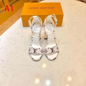  guốc cao gót Louis Vuitton Lựa chọn 4 -Molored Louisandal 2019SS Bộ sưu tập Hot LV giày cao gót 