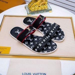 Trang phục đẹp là một lựa chọn 2 màu tuyệt vời 2 màu Sandal Louis Vuitton 2019SS Xu hướng Kiểm tra Louis Vuitton_ Louis Vuitton Louis Vuitton_ Thương hiệu giá rẻ 