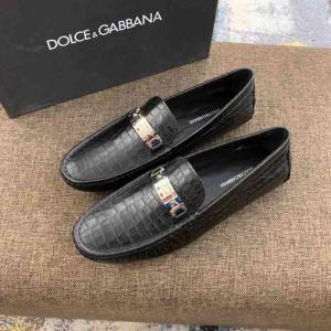 2019 Vật phẩm kỹ lưỡng Dolce & Gabbana Dolce & Gabbana Leather Shoes 2 màu xấp xỉ.