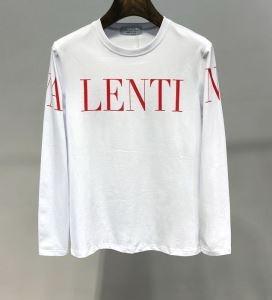Valentino Valentino Long Sleeve T -Shirt 2 Lựa chọn màu 2019 Mùa xuân / Mùa hè Các mặt hàng mùa xuân / Mùa hè mới xuất hiện!