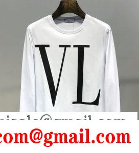 大人買い必須なこの春夏 季節感もプラス2019新作 ヴァレンティノ valentino 長袖tシャツ 2色可選