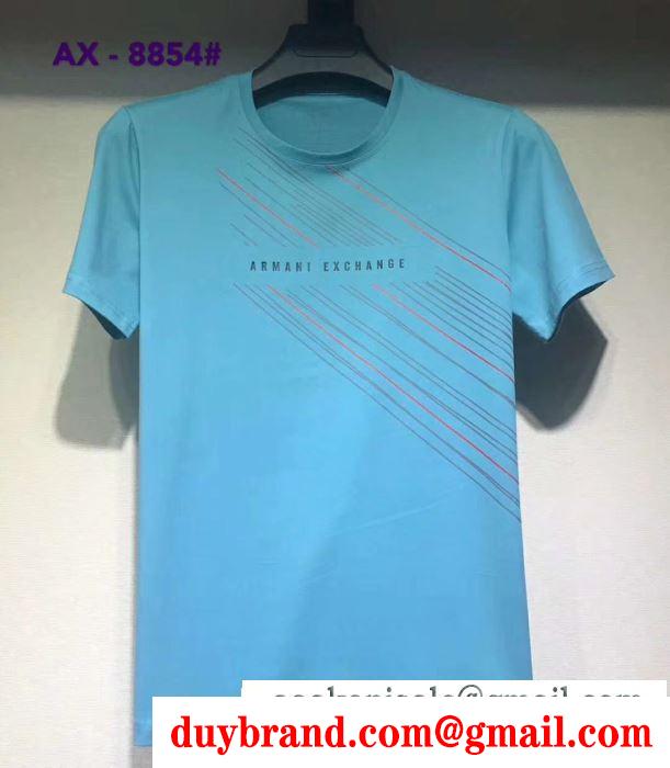 アルマーニ ARMANI クラシックな雰囲気のトップス  半袖Tシャツ この夏押さえておきたい 多色可選 2019SS最安値春夏ファション