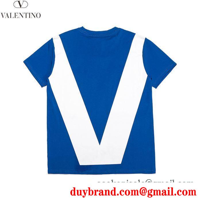 VALENTINO 4色可選 2019夏ファション新品 tシャツ/半袖ヴァレンティノカジュアルに着こなし