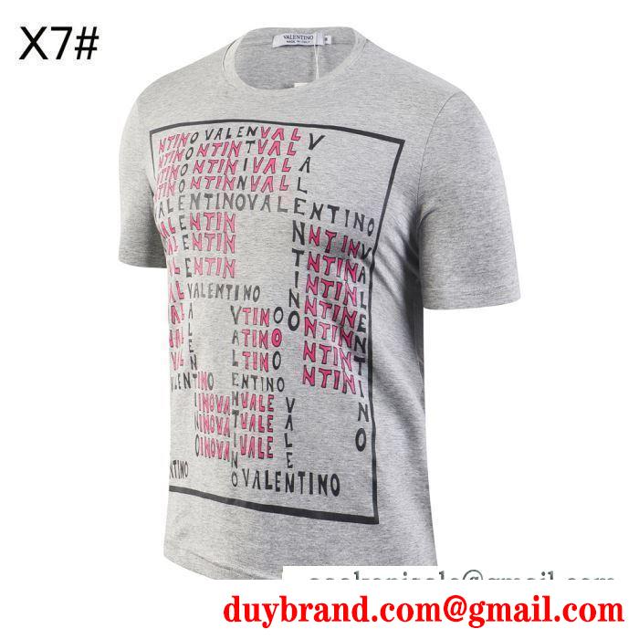 トレンドを追求した新作 3色可選 tシャツ/半袖ヴァレンティノ2019夏ファション新品 valentino