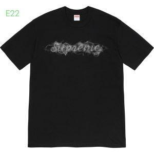 Nó đang dần trở nên phổ biến! Lựa chọn 2 màu 2019 T -Shirt/Short Sleeve Supreme 19FW khói Tee làm mới
