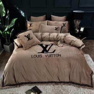 2019 Louis Vuitton Louis Vuitton 4 -Piece Set 4 -Piece bộ giường 4 -BIECE Set mùa này có xu hướng _ Louis Vuitton Louis Vuitton_ Thương hiệu giá rẻ 