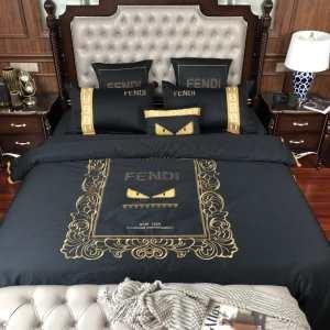 Bộ đồ giường 4 -Piece Set 2019 được đề xuất vào mùa thu và mùa đông lạnh Road Road Các mặt hàng Fendi_ Fendi Fendi_ Thương hiệu giá rẻ (lớn nhất )
