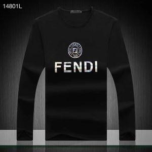 Fendi Fendi Long Sleeve T -Shirt 2 Màu sắc Lựa chọn mùa thu / Mùa đông tự nhiên Corde hoạt động tuyệt vời vào mùa thu / mùa đông 2019 mặc quần áo sành điệu _ fendi fendi_ Thương hiệu giá rẻ 
