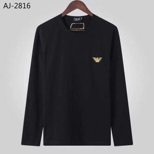 Armani Armani Long Sleeve t -shirt 2 Lựa chọn màu với bầu không khí bình thường như mùa thu và mùa đông, xu hướng mới nhất vào mùa thu và mùa đông 2019
