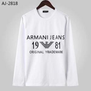 Long -sleeved t -shirts 2 Lựa chọn màu 2019 Khuyến nghị mặc quần áo vào mùa thu và mùa đông Armani Armani _ Armani armani_ Thương hiệu giá rẻ 