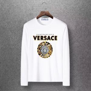 2019 mặc quần áo phong cách Versace Versace dài -sleeved T -shirt 4 -Color Lựa chọn _ Versace Versace_ Thương hiệu giá rẻ (Lớp lớn nhất của )