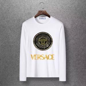 Xu hướng mùa thu / mùa đông này cũng nhận thức được Versace Versace Long Sleeve T -shirt 4 Lựa chọn màu 2019 Mùa thu / Mùa đông 2019 Xu hướng mới nhất _ Versace Versace_ Thương hiệu giá rẻ (Lớp lớn nhất của )