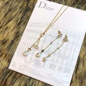 Thời trang mùa đông cổ điển Dior Dior Dior Autumn Autumn Corde Earrings Easy Trend _ Dior Dior_ Thương hiệu giá rẻ 