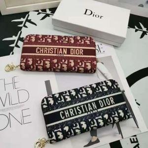 Dior Corde Dior Fall/Winter Color 2 Lựa chọn màu/ví tiền lạnh mùa Hoàng gia Đường Road _ Dior_ Thương hiệu giá rẻ 