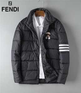 Direction Fendi Fendi Fendi Cảm thấy một chiếc áo khoác Down Men Winter Fashion Corde Width _ Fendi Fendi_ Thương hiệu giá rẻ 