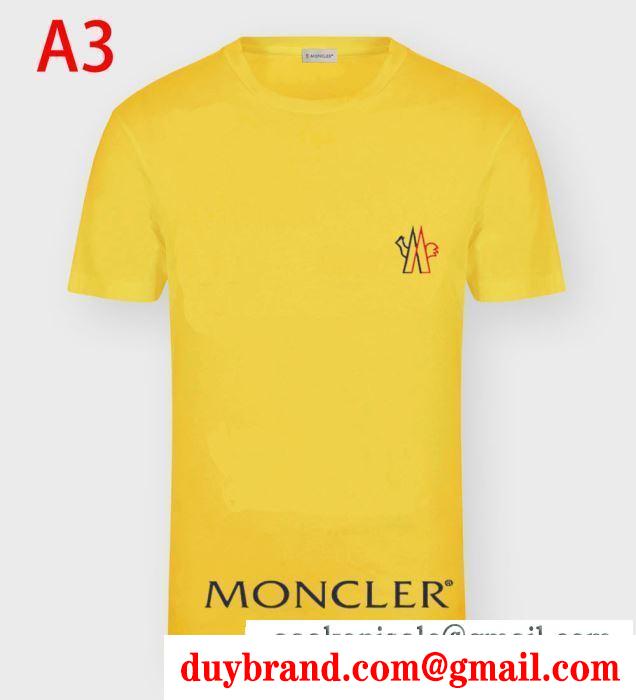 MONCLER トレンドコーデを格上げ 多色可選 半袖Tシャツ モンクレール  トレンド感を取り入れる