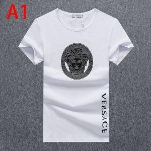 Ngắn -sleeved t -shirt 3 -Molored Versace Versace Soft Style là Optimal_ Versace Versace_ Thương hiệu giá rẻ 
