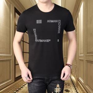 Short -sleeved T -shirts Multi -Molored, Focus Armani Easy Corde Corde Armani Perfect cho mùa hiện tại _ Armani armani_ Thương hiệu giá rẻ 