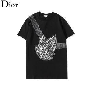 Dior dior_ dior_ Thương hiệu giá rẻ (lớn nhất ) kết hợp lựa chọn hai màu của các xu hướng áo phông ngắn -sleeved vào sự độc đáo của mùa xuân và mùa hè