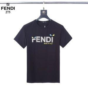 Three -Molored Sleeve T -shirt Fendi_fendi Fendi _ Thương hiệu giá rẻ (Lớp lớn nhất của )
