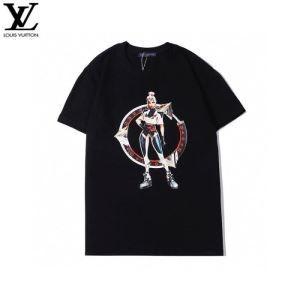Lựa chọn hai màu mà bạn có thể tận hưởng độ sáng và độ sáng t -Shirt ngắn thời trang cộng với Louis Vuitton_ Louis Vuitton Louis Vuitton_ Thương hiệu giá rẻ 