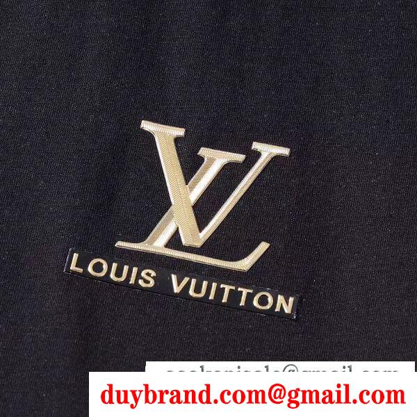 半袖Tシャツ2色可選  身軽なアクティブコーデ ルイ ヴィトン 身軽におしゃれを楽しむ LOUIS VUITTON