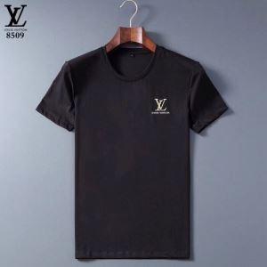 Ngắn -sleeved t -shirt 2 màu 2 màu Chọn Louis Vuitton_ Louis Vuitton_ Thương hiệu giá rẻ 