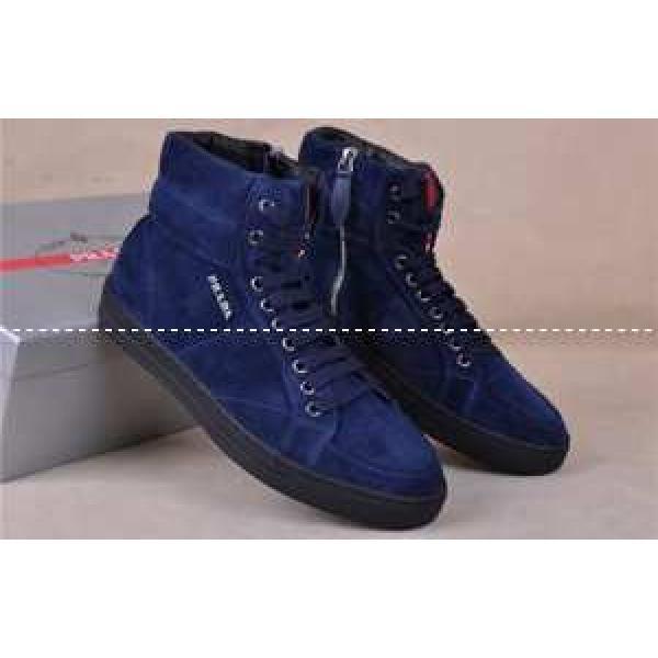 Tác phẩm mới nhất Prada Prada Boots Suede_ Sneakers, giày