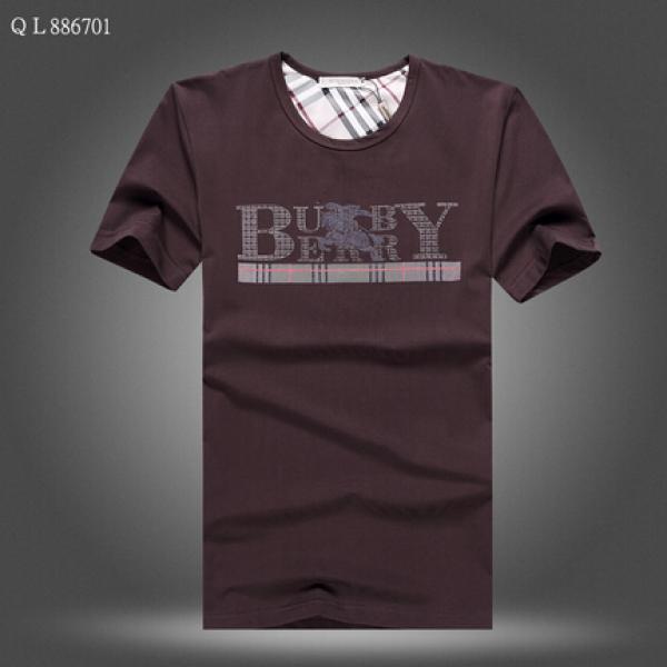 Burberry Short Tay áo t -Shirt nam, quần áo nam màu nâu sẫm màu đen trắng tất cả 3 màu _ tay áo ngắn t -shirt _ thời trang nam