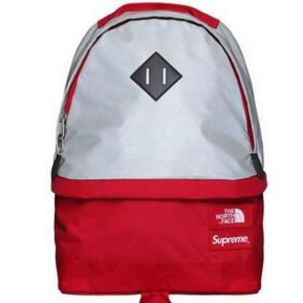 Vật phẩm tối cao Face Face/Supreme Reflective 3M Pack Day Pack Backpack lớn -Capacity Bag_Supreme nam Túi