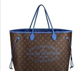 Thích hợp Louis Vuitton không bao giờ đầy đủ MM TOTE TOTE GRANBLUE _ Louis Vuitton Louis Vuitton_ Thương hiệu giá rẻ 