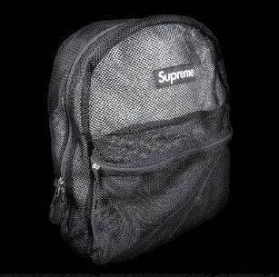 Ba lô tối cao tối cao Backpack Black_Supreme Supreme_ Thương hiệu giá rẻ 