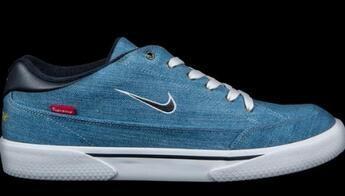 Thiết kế tuyệt đẹp Supreme 15SS SB GTS Nike Hợp tác Giày Blue_Supreme Supreme_ Thương hiệu giá rẻ 