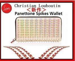 Vỏ rất hiếm Christian Louboutin Wallet Panettone SPIKE WANGET TUYỆT VỜI TUYỆT VỜI TUYỆT VỜI _ Christian Lubutan Christian Louboutin_ Thương hiệu giá rẻ (lớn nhất )
