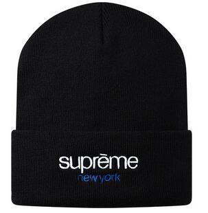 Cap tối cao tối cao với mũ đen của Black Knit _Supreme Supreme_ Thương hiệu giá rẻ (lớn nhất )