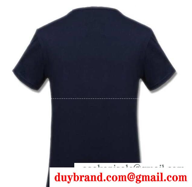 着心地抜群なアルマーニ、 armaniの3色選択可能の半袖tシャツ