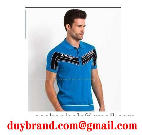 春夏高品質なアルマーニ スーパーコピー、armaniの人気適度なkhả năng đàn hồi がある男性ブルー半袖tシャツ