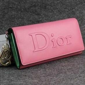 Dior dễ thương, dior bi -fold Wallet _ dior dior_ Thương hiệu giá rẻ 